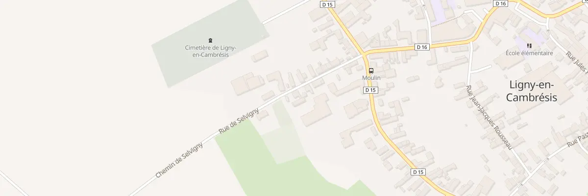Plan du 29 Rue de Selvigny à Ligny-en-Cambrésis