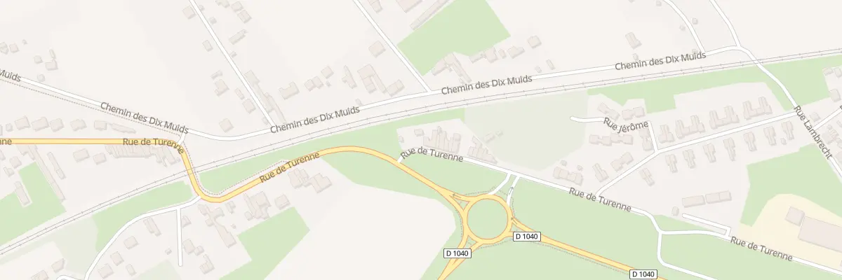 Plan du 990 Rue de Turenne à Denain