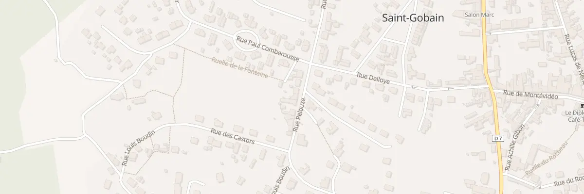 Plan du 27 Rue Pelouze à Saint-Gobain