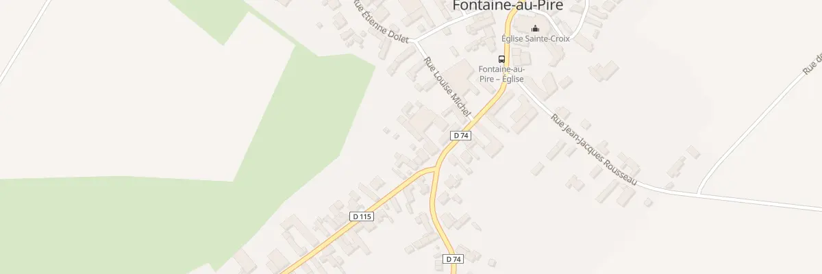 Plan du 10 Rue Jean Macé à Fontaine-au-Pire