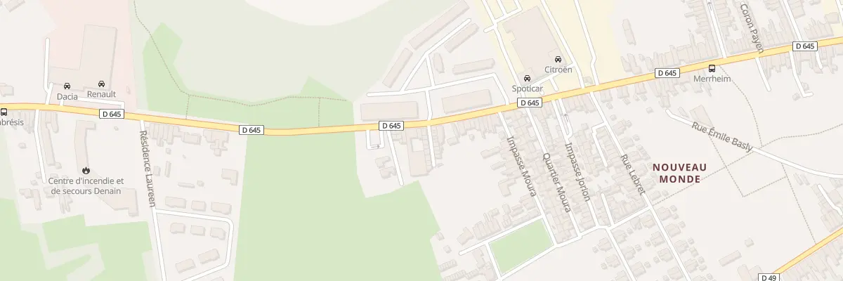 Plan du 154 Rue Pierre Bériot à Denain