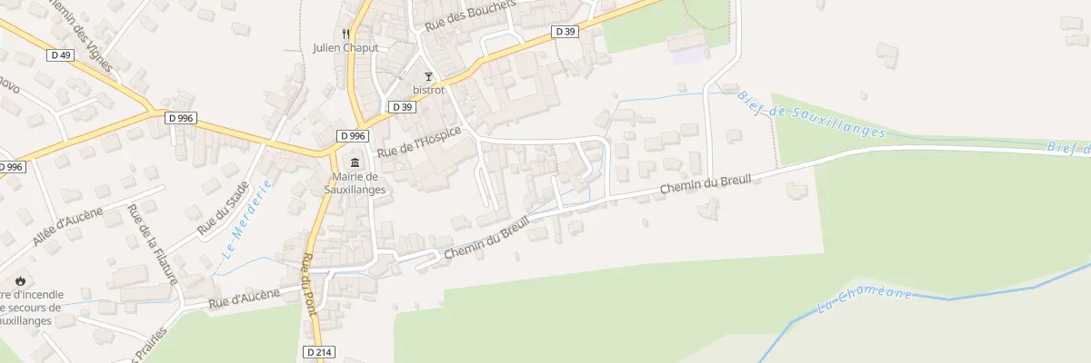 Plan du 3 Pl du Breuil à Sauxillanges