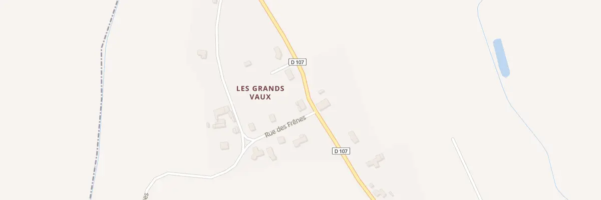 Plan du 2 Rue des Frenes - les Grands Va à Beaumont-lès-Randan