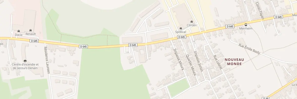 Plan du 152A Rue Pierre Bériot à Denain