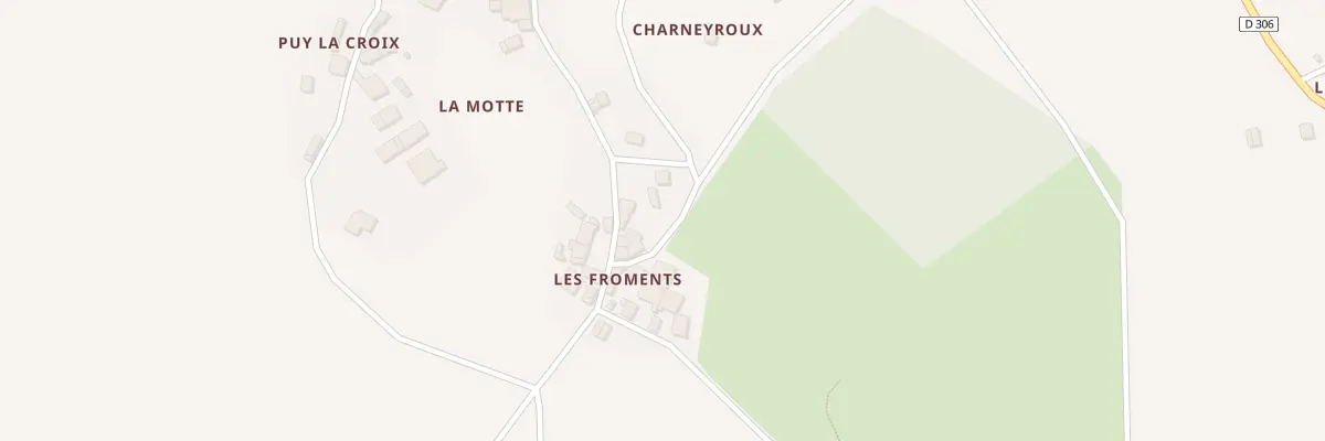 Plan du 90 Rue des Noisetiers/ Froments à Glaine-Montaigut