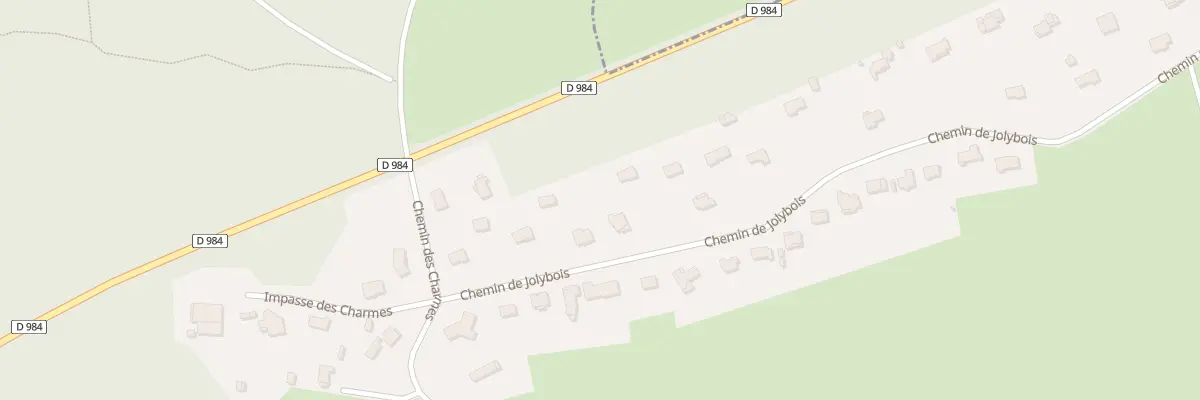 Plan du 17 Che de Jolybois à Serbannes