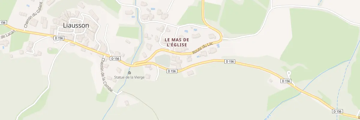 Plan du 5003 Le Village à Liausson