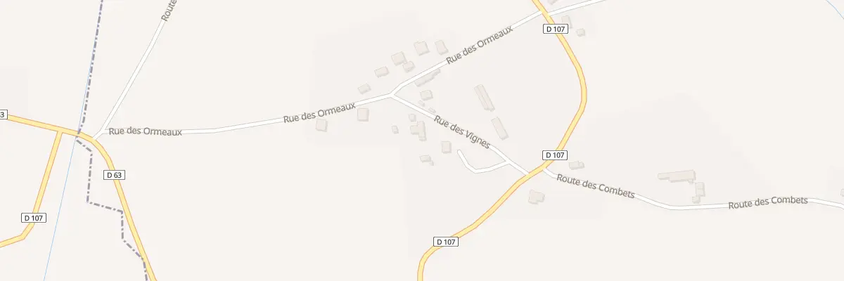 Plan du 5 Rue des Vignes - les Grands Va à Beaumont-lès-Randan