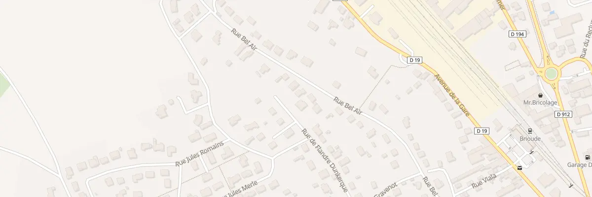 Plan du 25 Rue Bel-air à Brioude