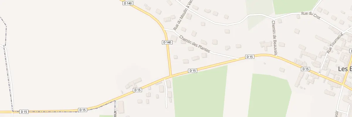 Plan du 7 Rte de Villeneuve aux Bordes