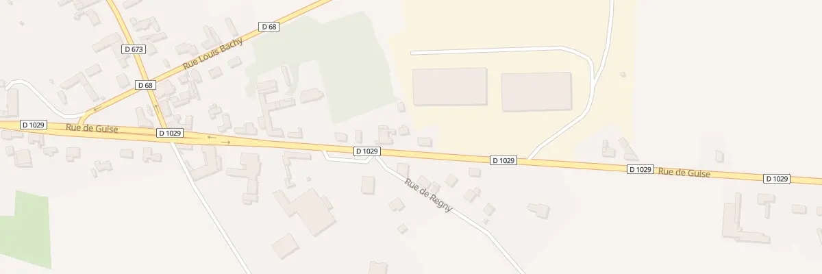 Plan du 41 Rue de Guise à Homblières