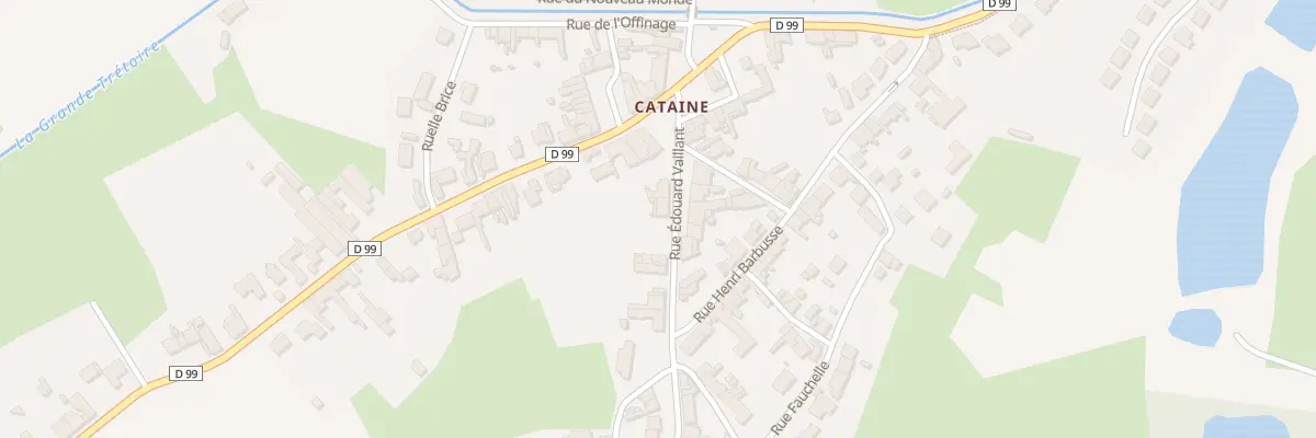 Plan du 6 Rue Edouard Vaillant à Hasnon