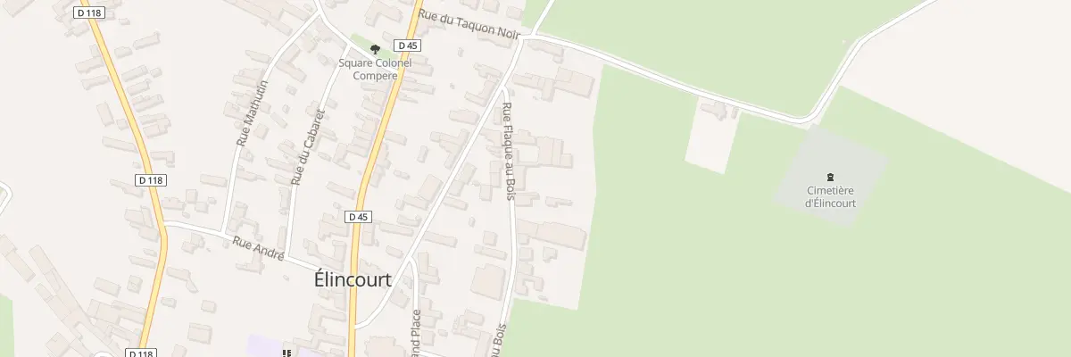 Plan du 18 Rue Flaque au Bois à Élincourt