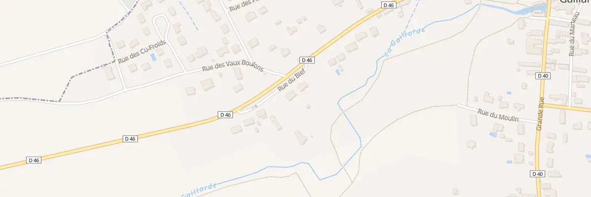 Plan du 4 Rue du Bief à Fontaine-la-Gaillarde