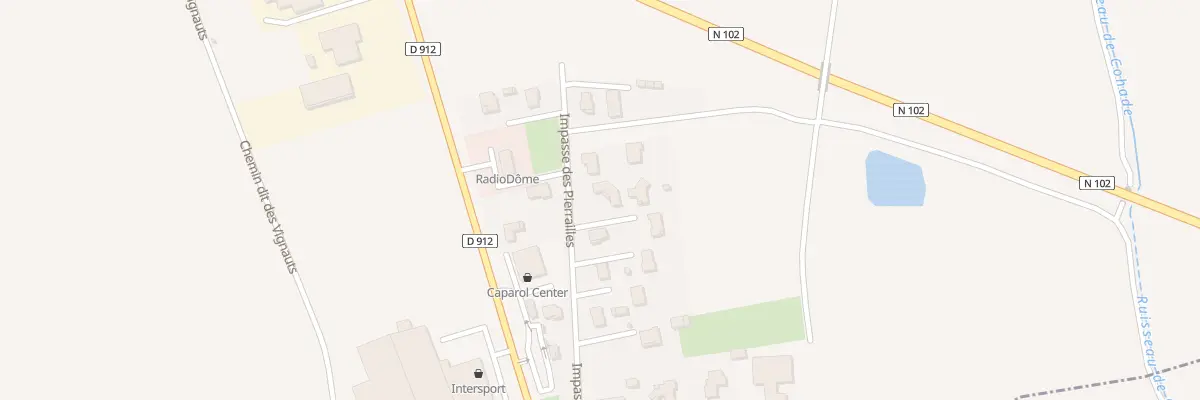 Plan du 5001 Imp des Pierrailles à Cohade