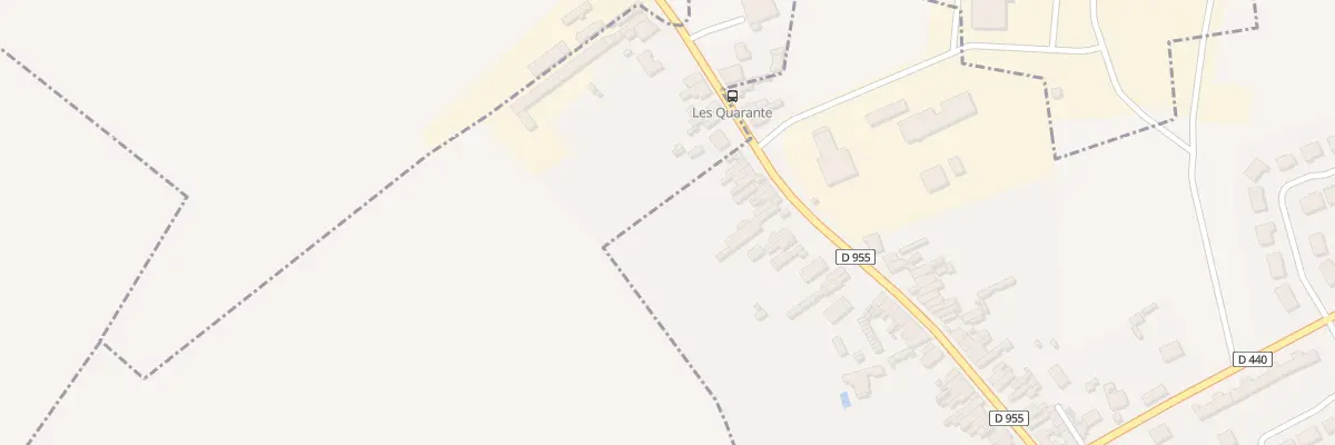 Plan du 1455 Rue Berthelot à Denain