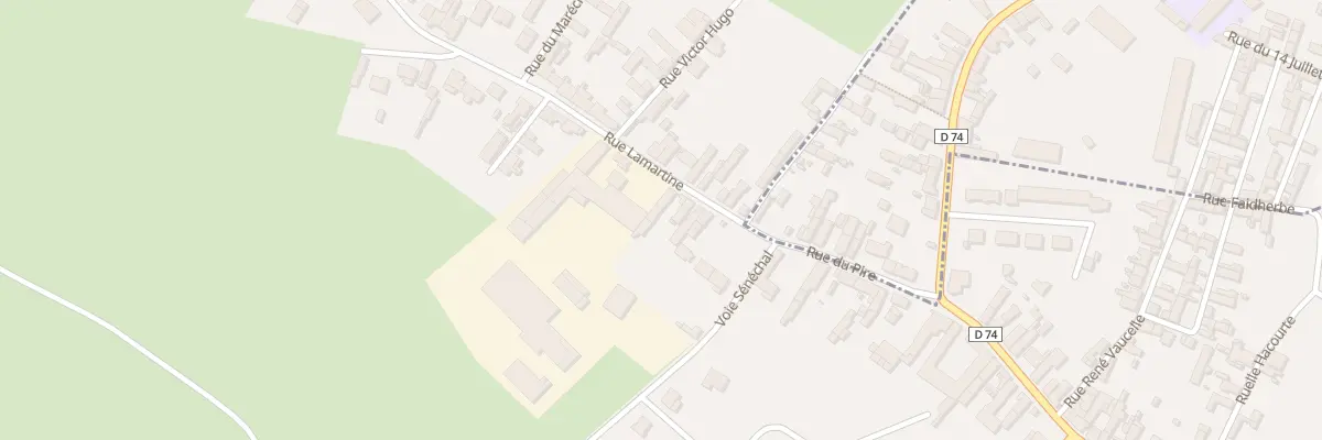 Plan du 47 Rue Lamartine à Fontaine-au-Pire