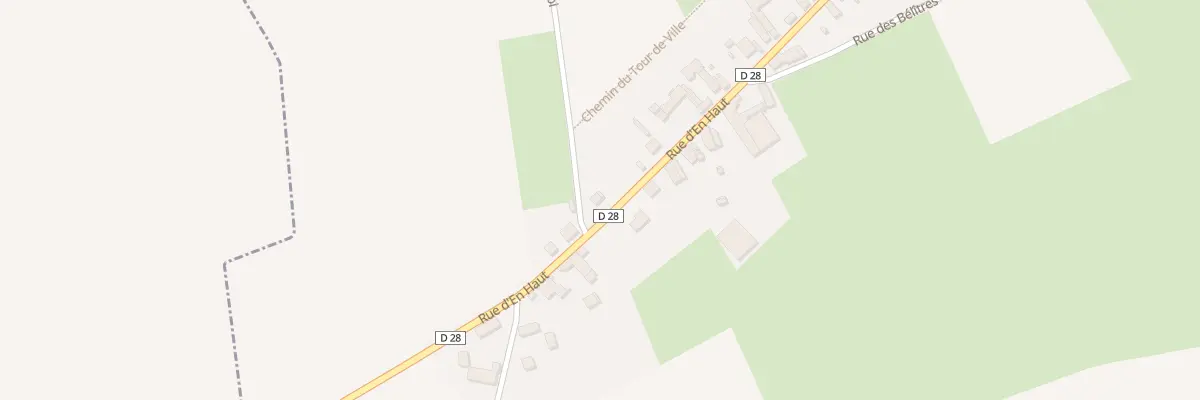Plan du 52 Rue d’En Haut à Brancourt-le-Grand