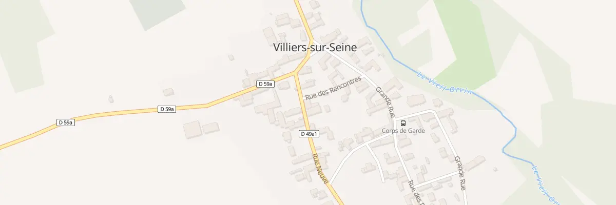 Plan du 20 Rue Neuve à Villiers-sur-Seine