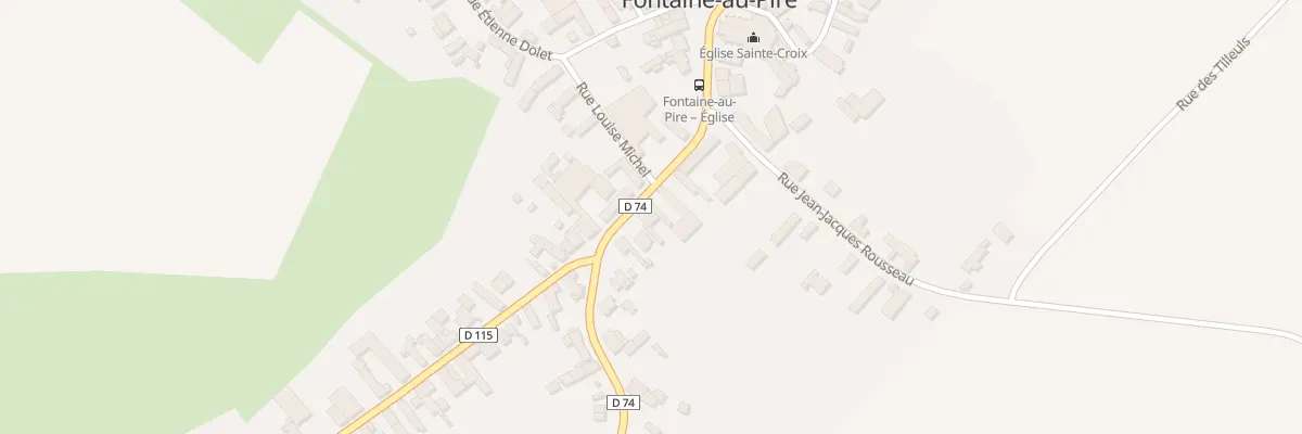 Plan du 7 Rue Jean Macé à Fontaine-au-Pire