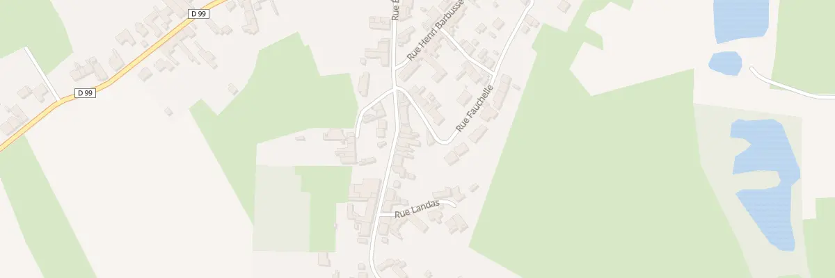 Plan du 25 Rue Edouard Vaillant à Hasnon