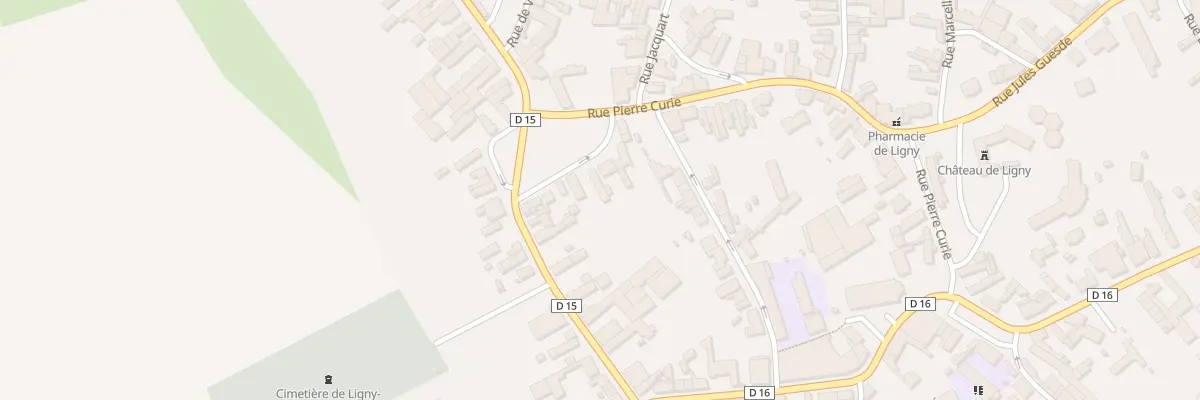 Plan du 5 Pl Roger Salengro à Ligny-en-Cambrésis