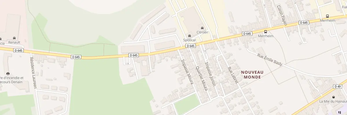 Plan du 126 Rue Pierre Bériot à Denain