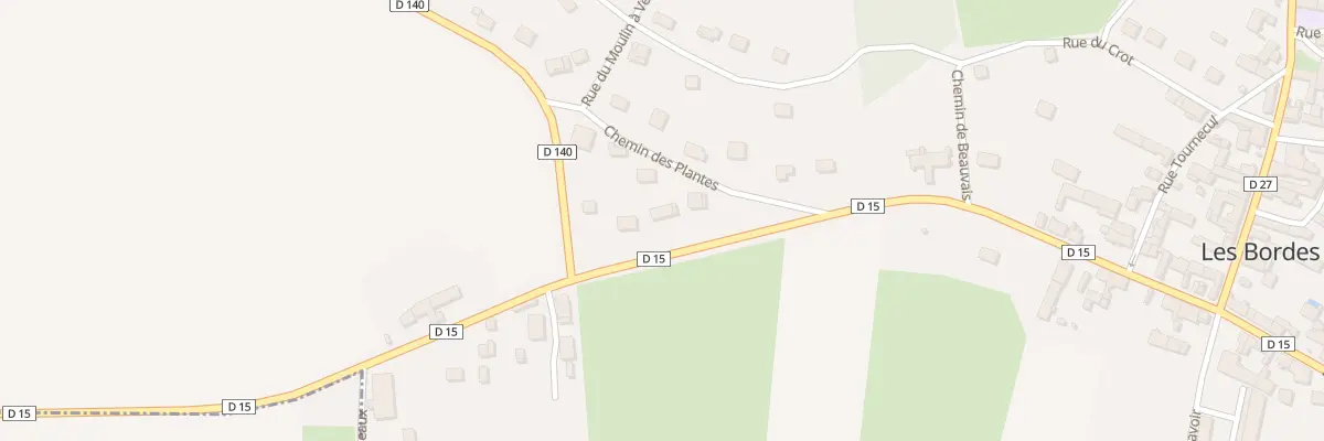 Plan du 11 Rte de Villeneuve aux Bordes