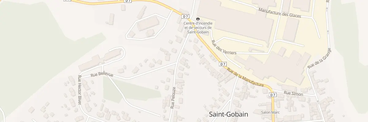 Plan du 48 Rue Pelouze à Saint-Gobain