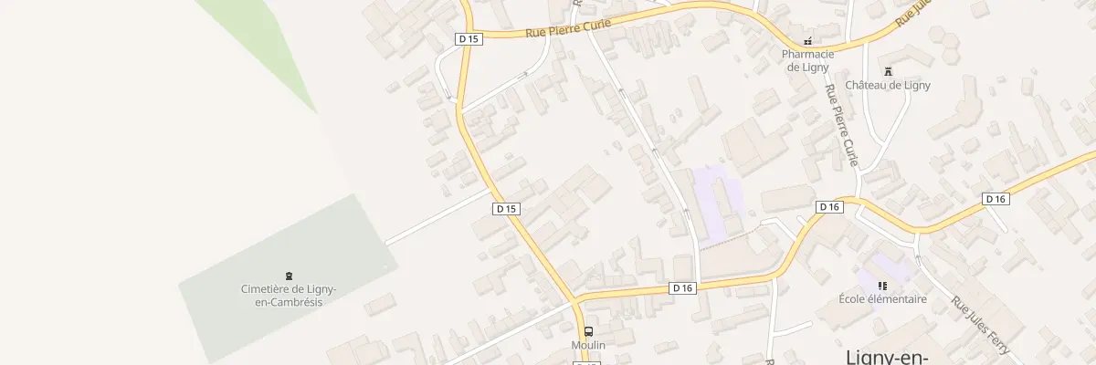 Plan du 22 Rue de Cambrai à Ligny-en-Cambrésis