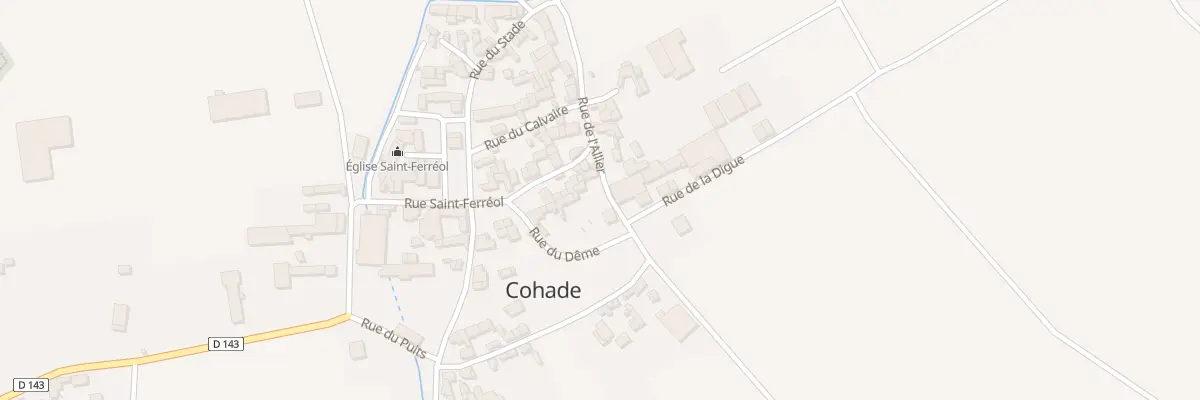 Plan du 5026 Rte du Dême à Cohade