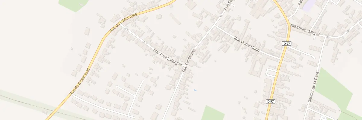 Plan du 81 Rue Faidherbe à Avesnes-les-Aubert