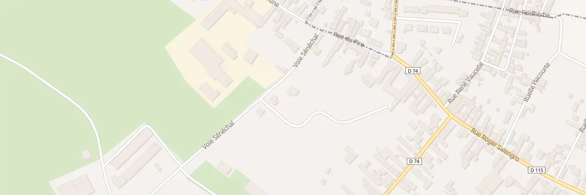 Plan du 6 Voie Senechal à Fontaine-au-Pire