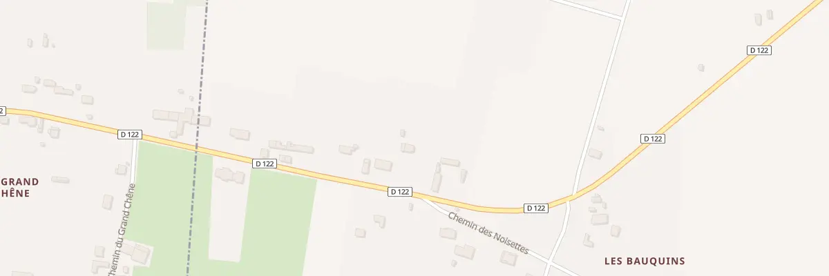 Plan de Rte de Palteau à Dixmont
