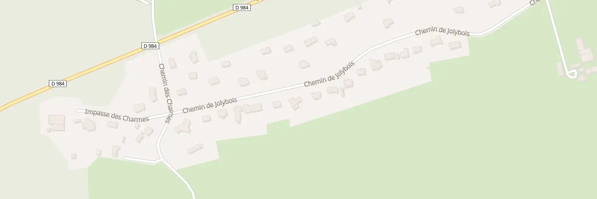 Plan du 12 Che de Jolybois à Serbannes