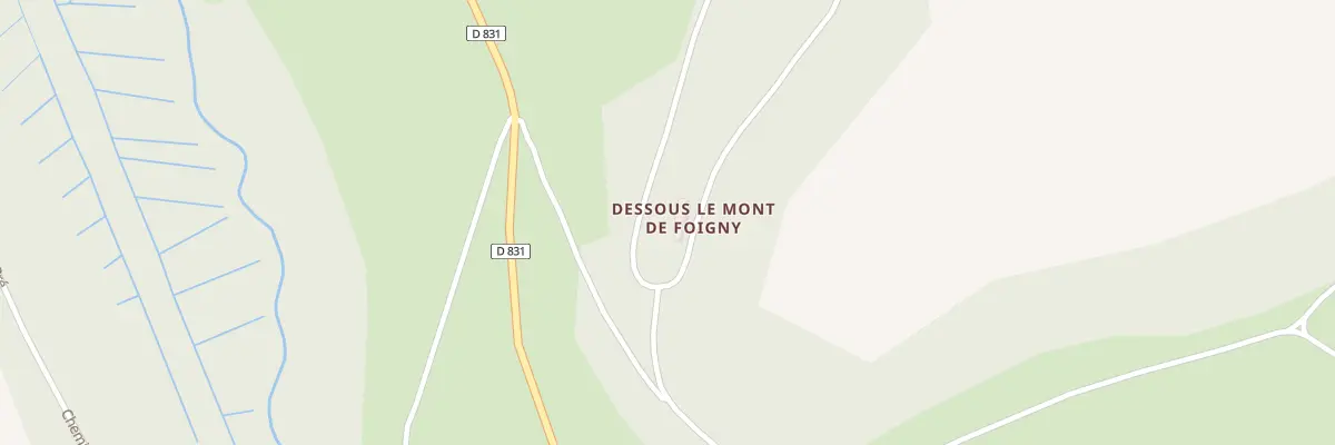 Plan du 5001 Rue d’Acy à Rozières-sur-Crise