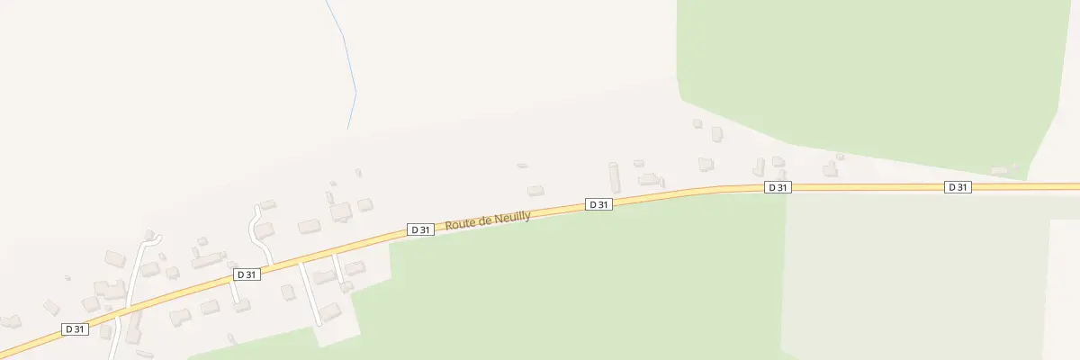 Plan du 695 Rte de Neuilly-le-Réal à Bessay-sur-Allier