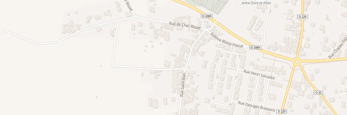 Plan du 36T Rue Saint-Jean à Lezoux