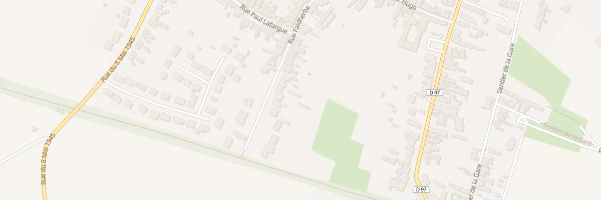 Plan du 48 Rue Faidherbe à Avesnes-les-Aubert
