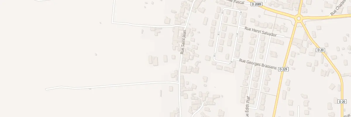 Plan du 42 Rue Saint-Jean à Lezoux