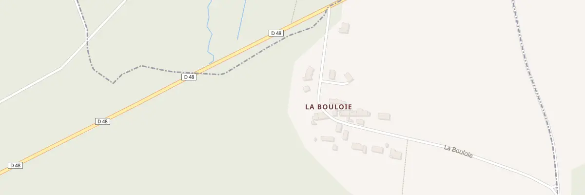 Plan du 4 La Bouloie à Parly