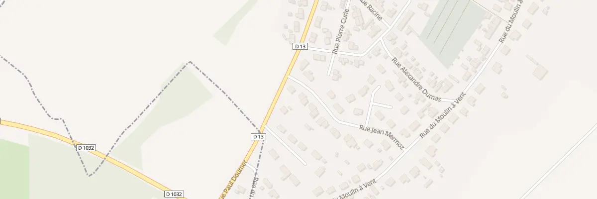Plan du 4 Rue Jean Mermoz à Charmes