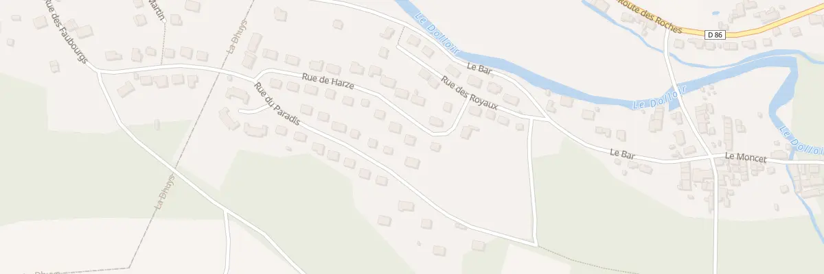 Plan du 18 Rue de Harze à Chézy-sur-Marne