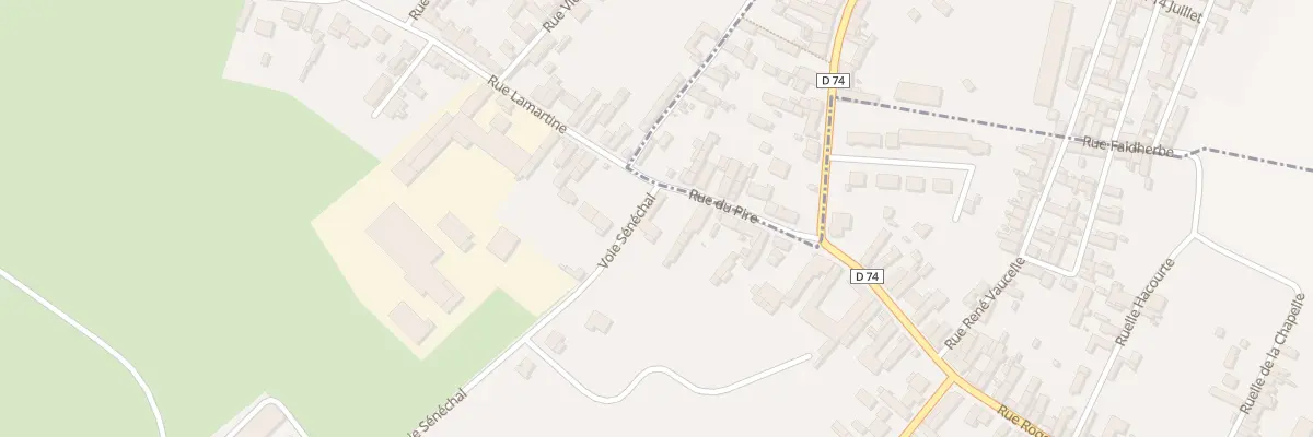 Plan du 37 Rue Lamartine à Fontaine-au-Pire