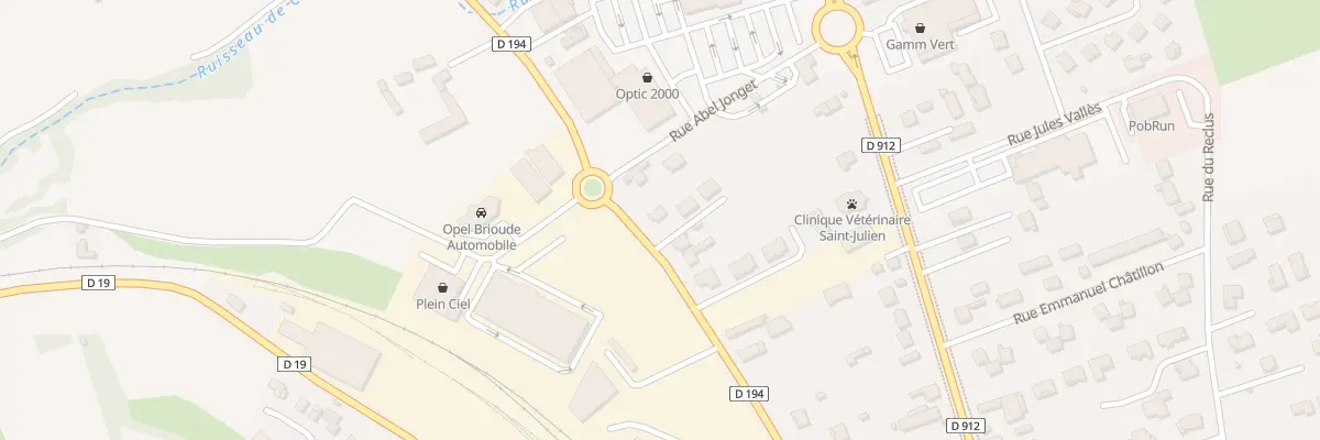 Plan du 58 Rue Guynemer à Brioude