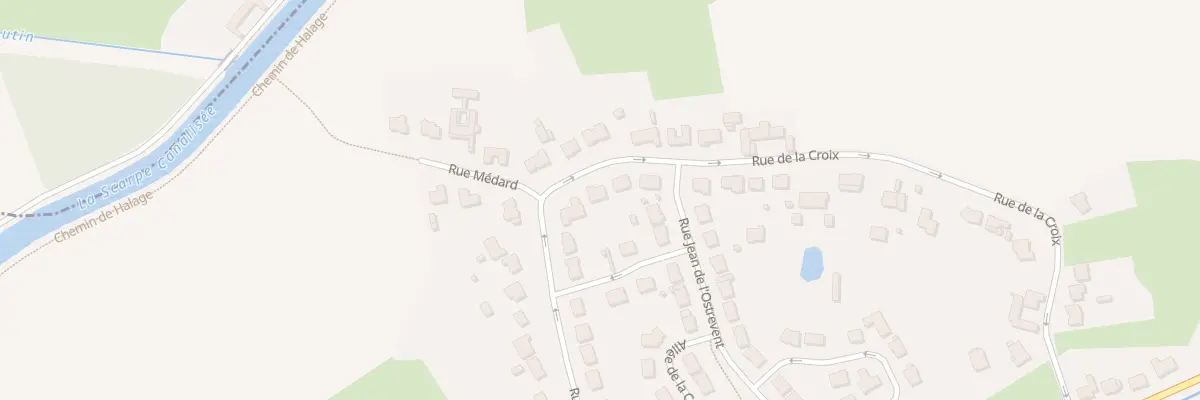 Plan du 35 Rue Delacroix à Hasnon