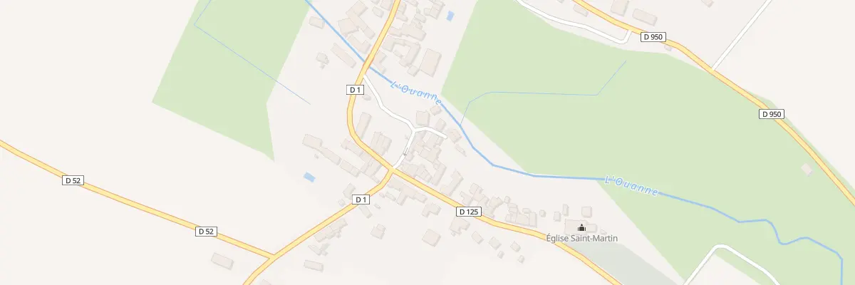 Plan du 8 Rle des Mulets à Leugny