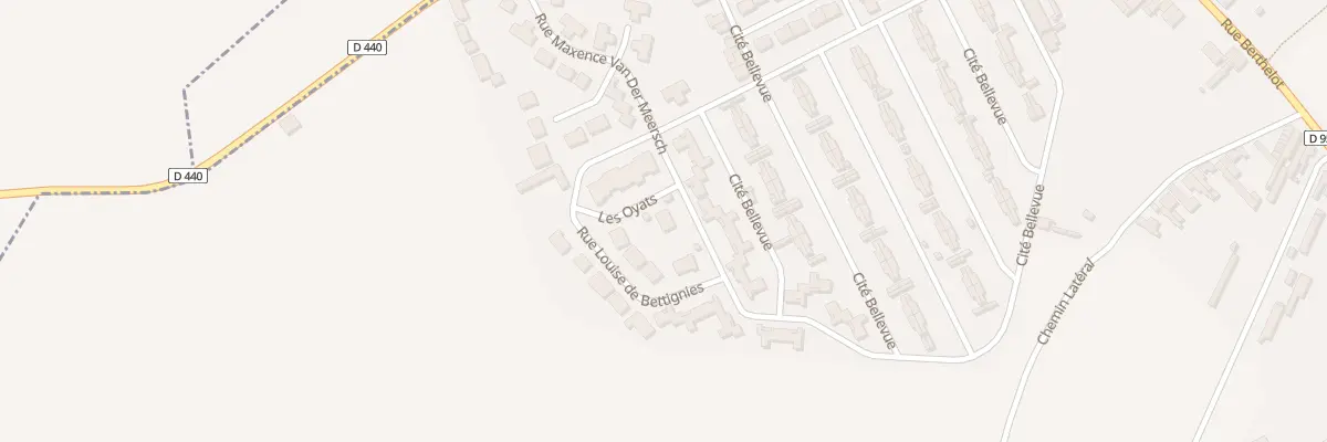Plan du 16 Rue Maxence Van Der Meersch à Denain