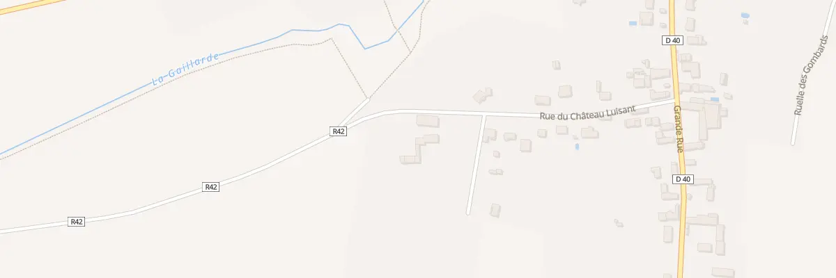 Plan du 19 Rue du Chateau Luisant à Fontaine-la-Gaillarde