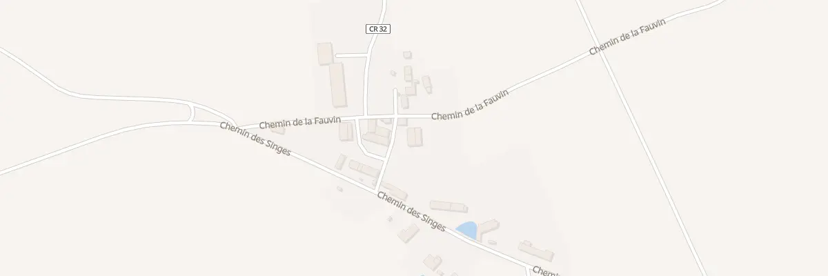 Plan du 6 Che de la Fauvin à Sougères-en-Puisaye